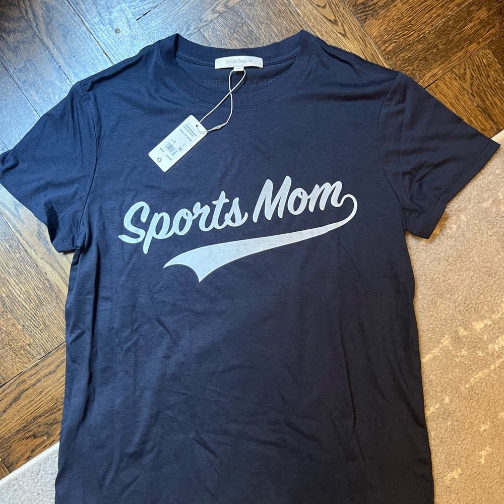 Favorite Daughter Navy “Sports Mom” Tee